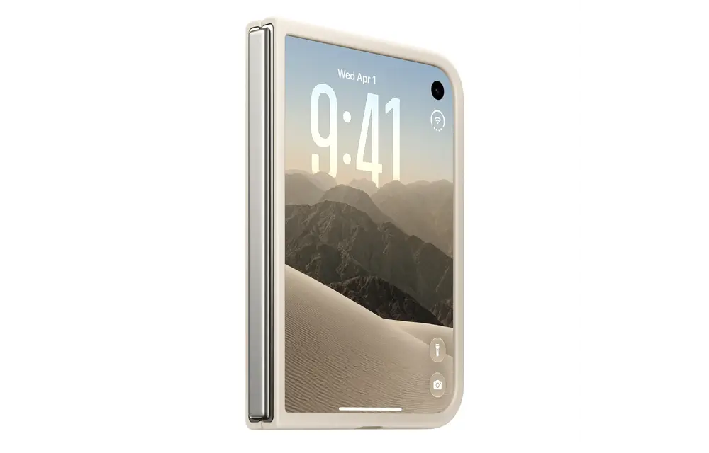 Apple iPhone Duo Silicone Case with MagSafe – Sand
