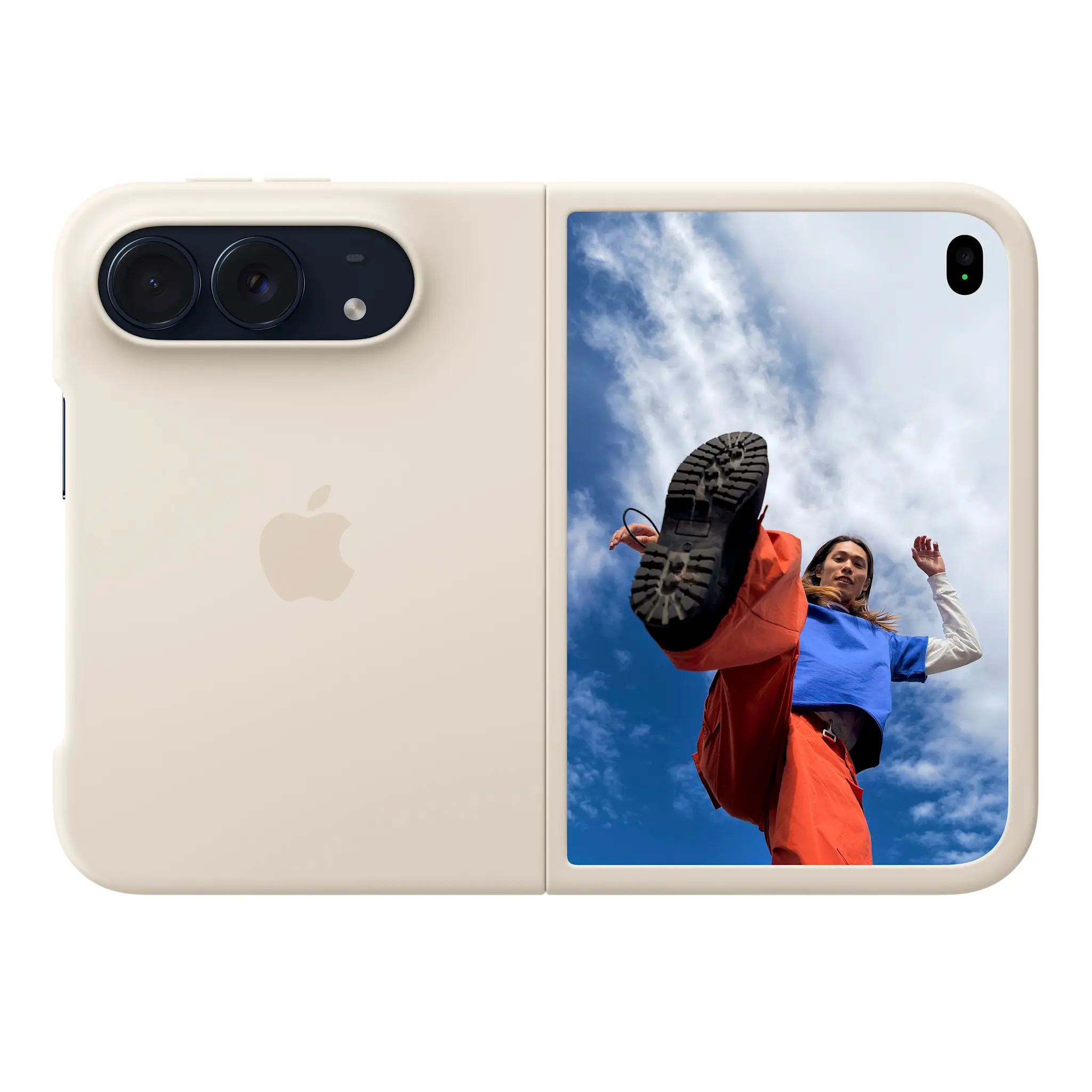 Apple iPhone Duo Silicone Case with MagSafe – Sand