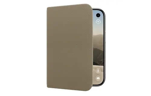 Apple iPhone Duo TechWoven Folio Case with Kickstand MagSafe –  Taupe