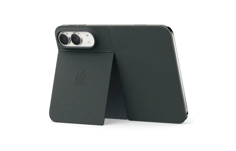 Apple iPhone Duo TechWoven Folio Case with Kickstand MagSafe – Navy Blue