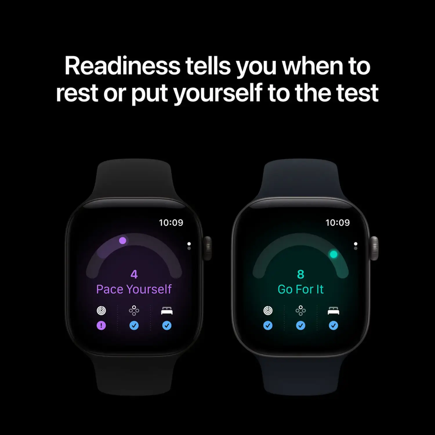 Apple Watch Series 12 GPS, 46mm Aluminium Case with Black Sport Band M/S - Black