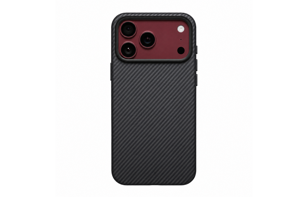 Pitaka Aramid UltraGuard Case for iPhone 18 Pro / 17 Pro - Black/Grey
