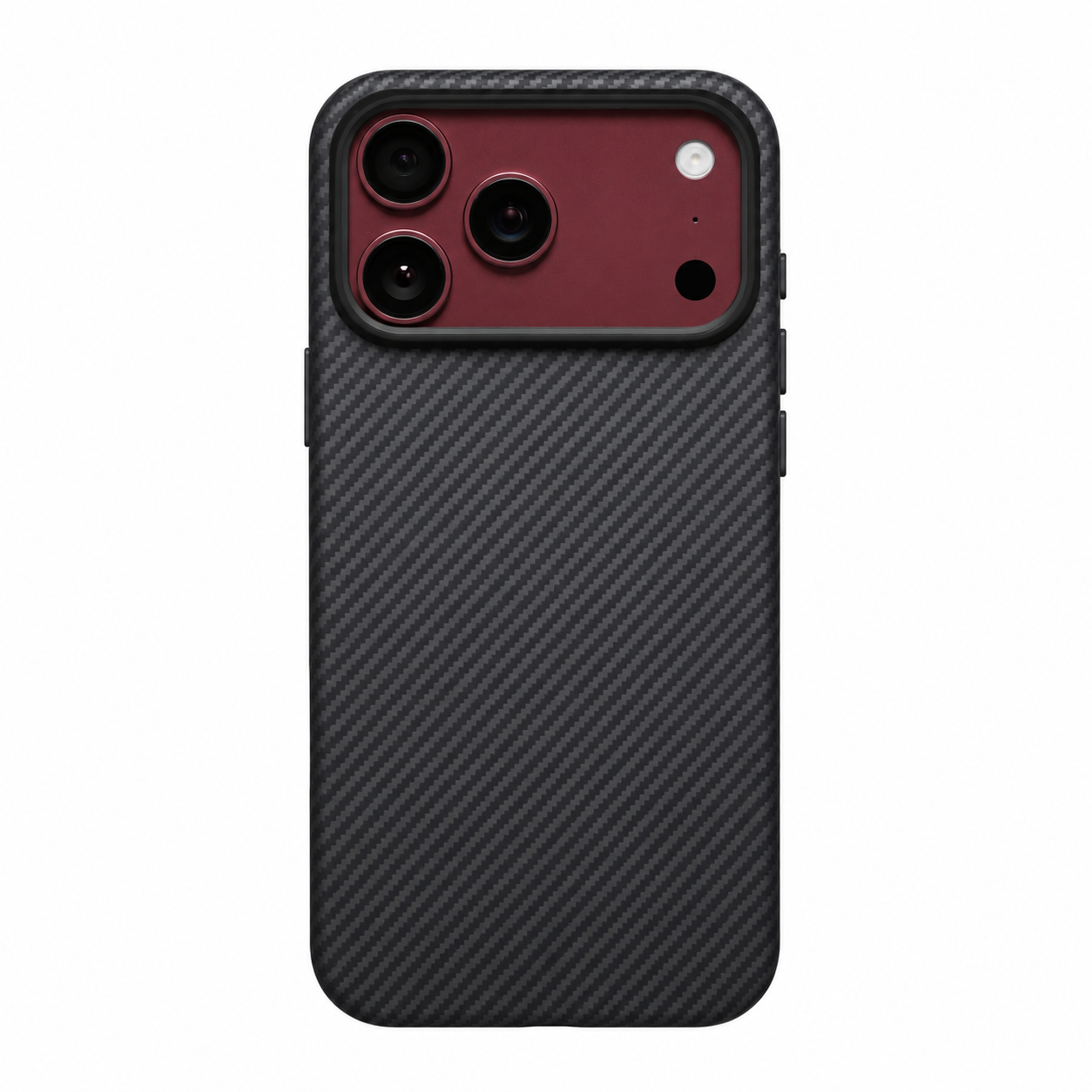 Pitaka Aramid UltraGuard Case for iPhone 18 Pro / 17 Pro - Black/Grey