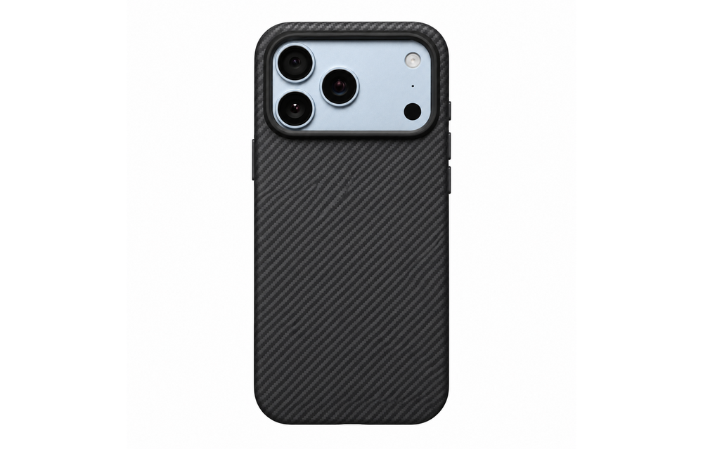 Pitaka Aramid UltraGuard Case for iPhone 18 Pro / 17 Pro - Black/Grey