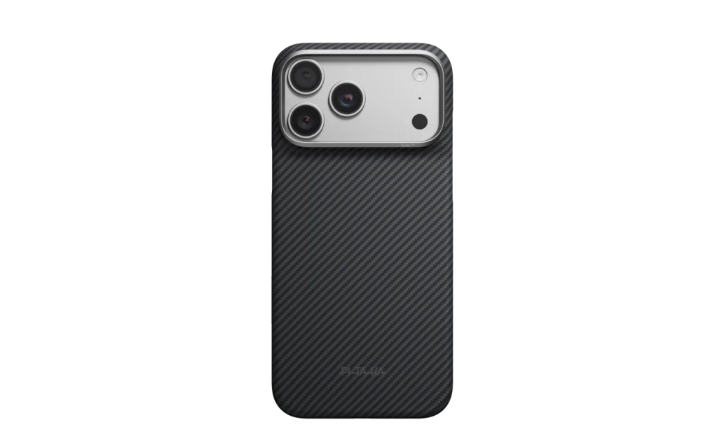 Pitaka Ultra Slim PitaTap MagSafe Case for iPhone 18 Pro Max / 17 Pro Max - Black/Grey