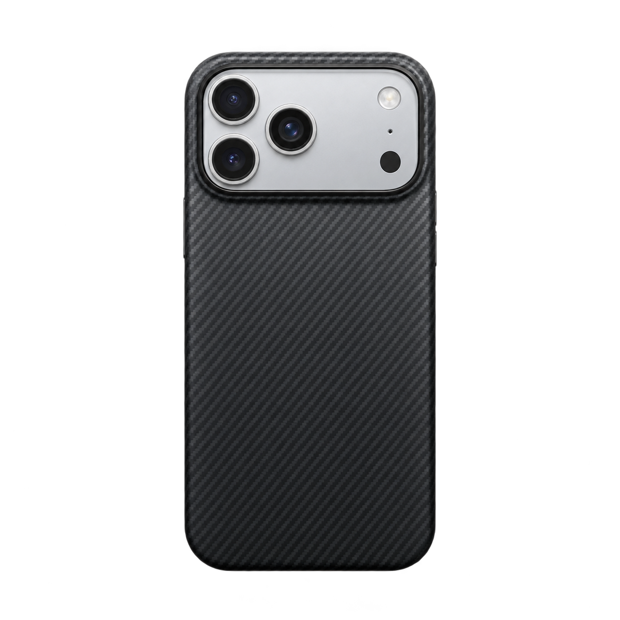 Pitaka Ultra Slim PitaTap MagSafe Case for iPhone 18 Pro / 17 Pro - Black/Grey
