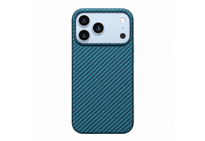 Pitaka Ultra Slim PitaTap MagSafe Case for iPhone  18 Pro / 17 Pro - Black/Blue