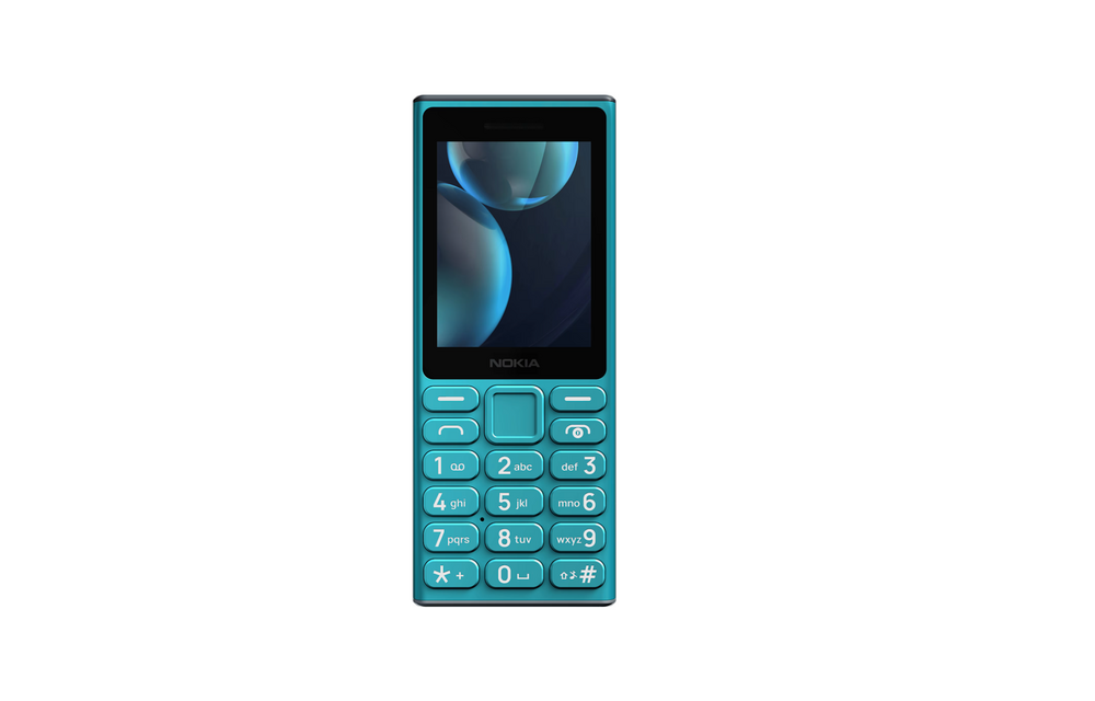 NOKIA 108 4G Dual SIM without Camera keypad Phone - Cyan