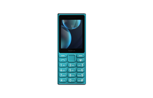 NOKIA 108 4G Dual SIM  without Camera keypad Phone - Cyan