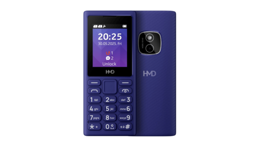 HMD 102 4G Dual SIM Feature keypad Phone with Cloud Apps - Purple