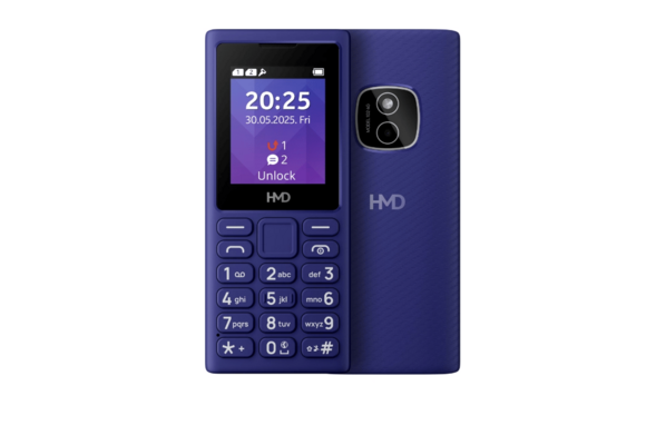 HMD 102 4G Dual SIM Feature keypad Phone with Cloud Apps - Purple