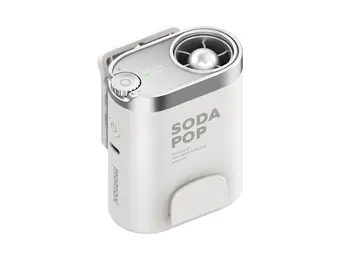 Momax 1 Go Clip High Speed Waist Clip Mini Fan - White