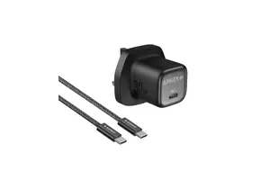 Anker Zolo 30W USB-C Charger with Type-C Cable - Black