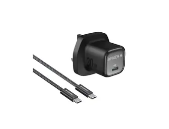 Anker Zolo 30W USB-C Charger with Type-C Cable - Black