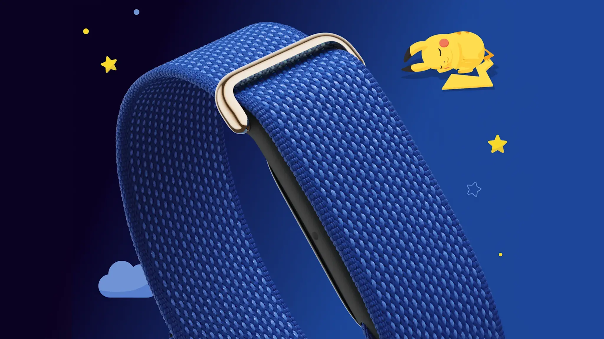 Google Fitbit Air Screenless Fitness & Health Tracking Special Edition Pokemon Sleep