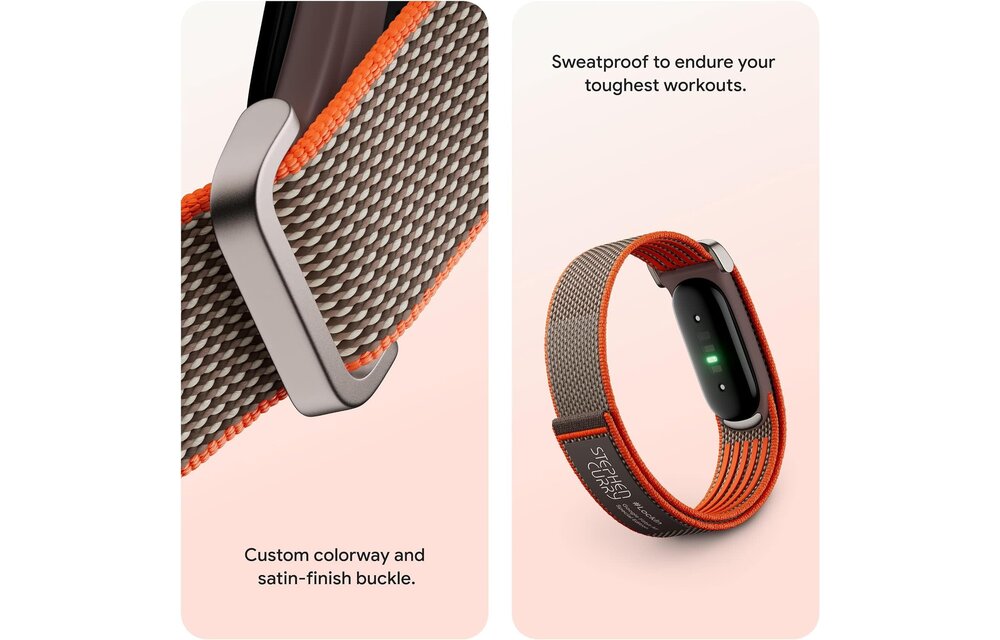 Google Fitbit Air Smart Screenless Fitness Tracker Special Edition - Stephen Curry