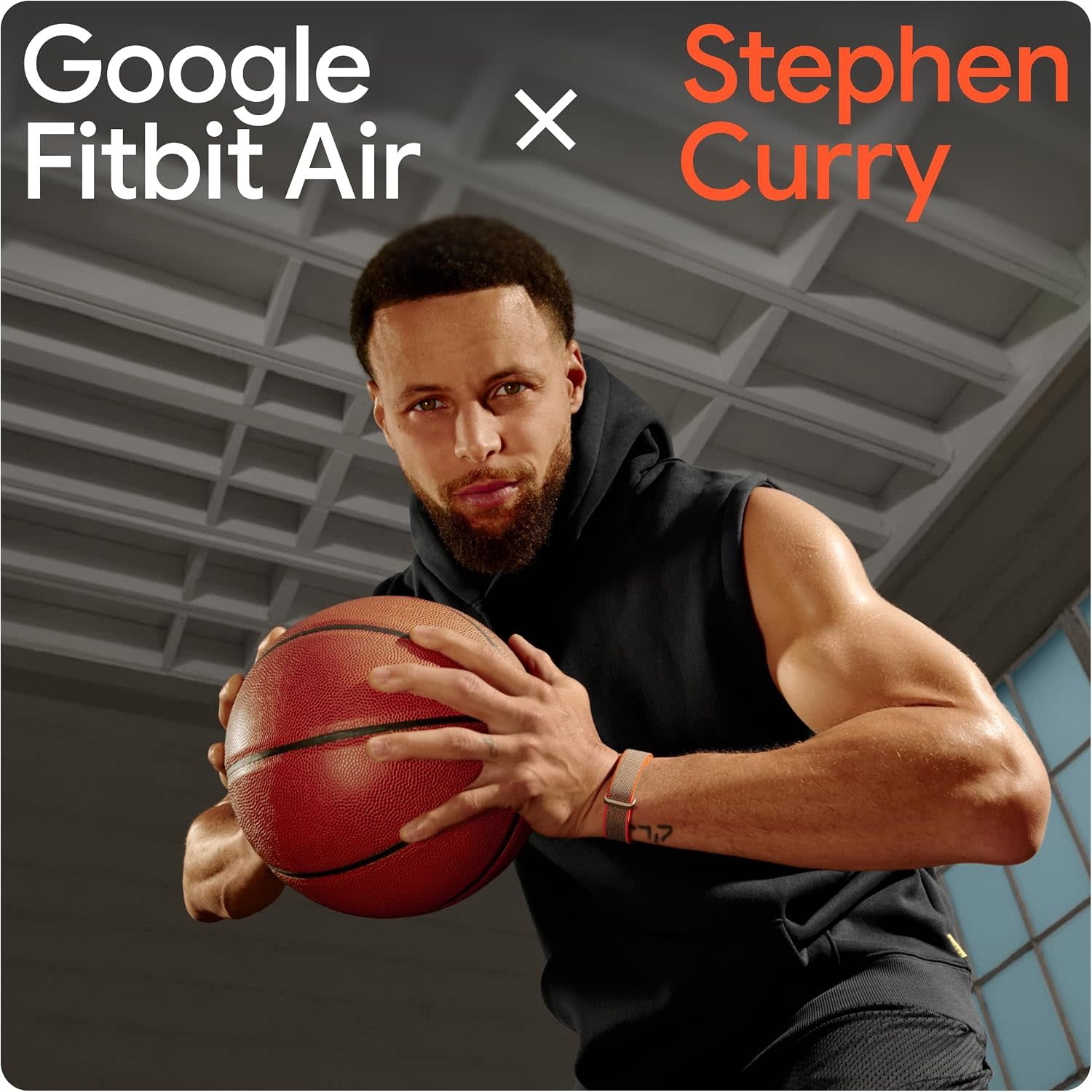 Google Fitbit Air Smart Screenless Fitness Tracker Special Edition - Stephen Curry