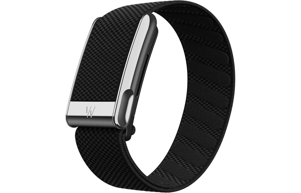 WHOOP Life with 12-Month Membership - 24/7 Activity Tracker SuperKnit Band - Onyx / Black