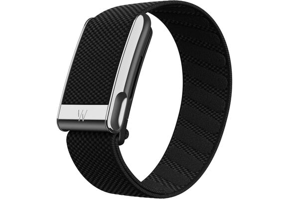 WHOOP Life with 12-Month Membership - 24/7 Activity Tracker SuperKnit Band - Onyx / Black