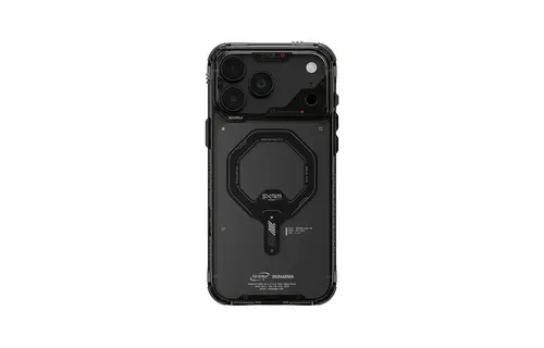 Skinarma Switch and Sling Saido MagSafe Case for iPhone 18 Pro Max / 17 Pro Max - Gray