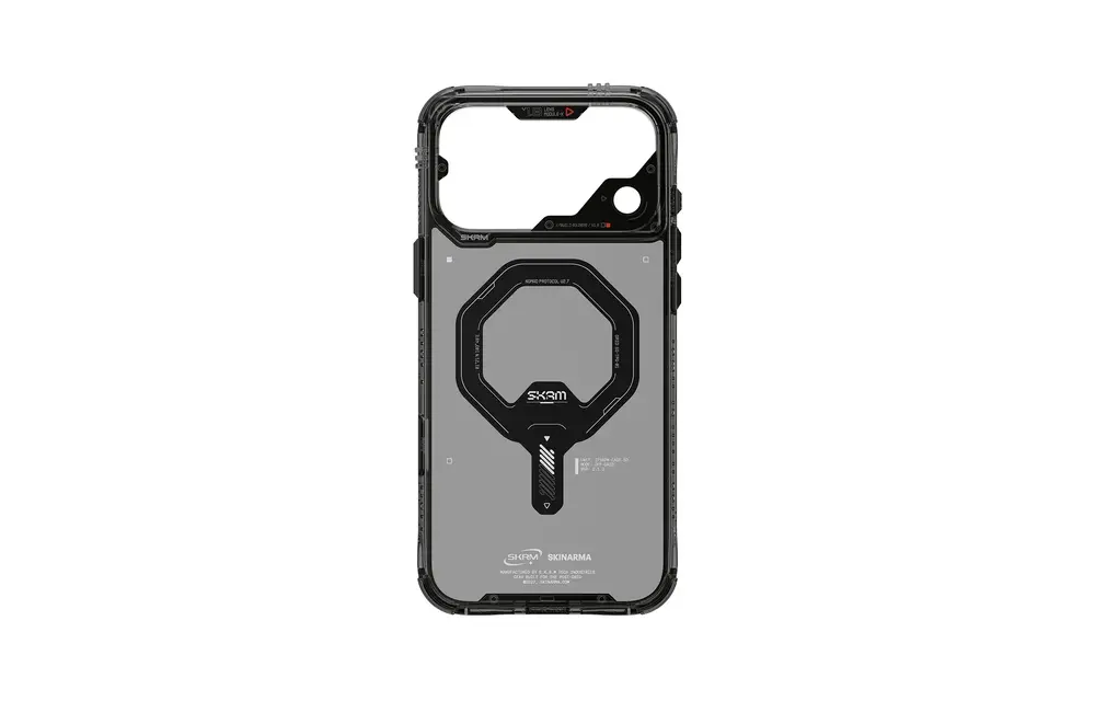Skinarma Switch and Sling Saido MagSafe Case for iPhone 18 Pro Max / 17 Pro Max - Gray