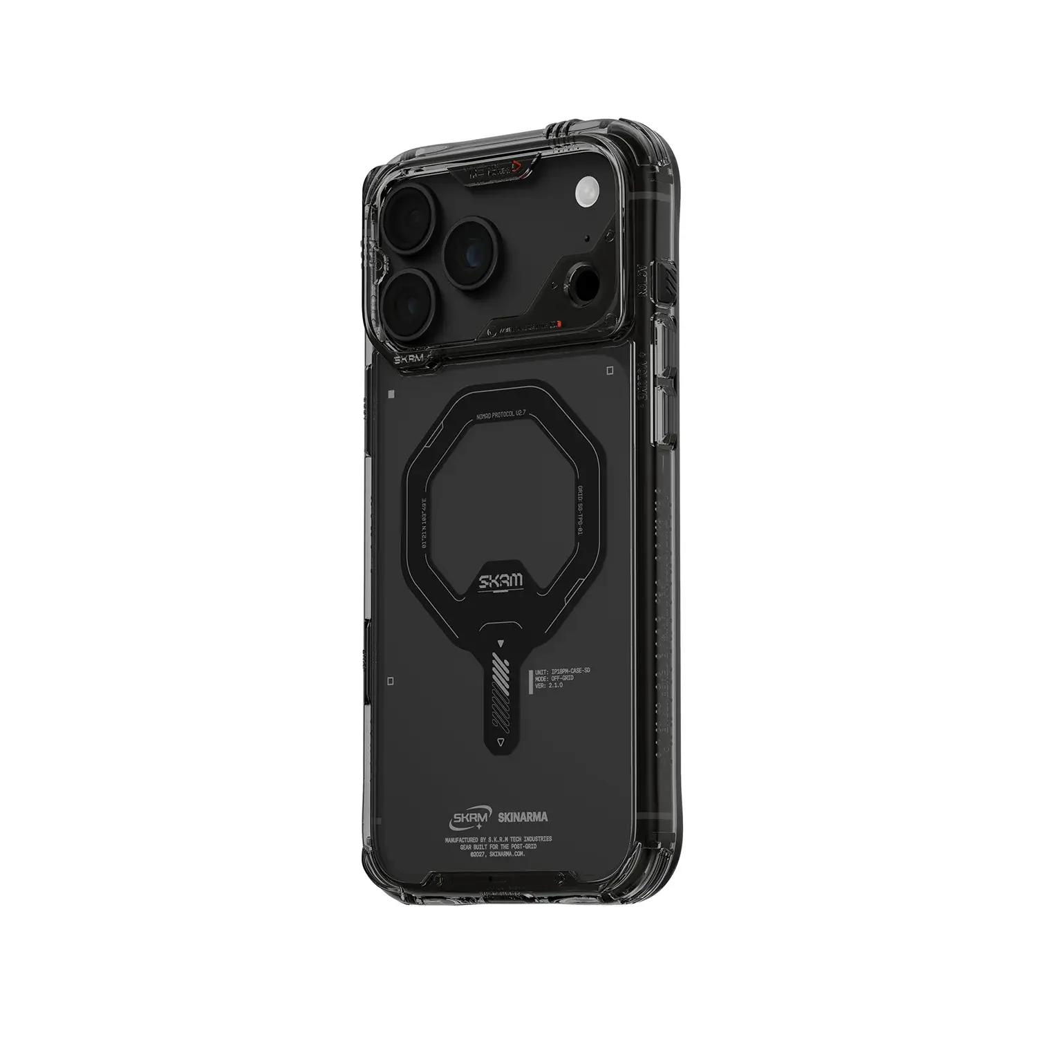 Skinarma Switch and Sling Saido MagSafe Case for iPhone 18 Pro Max / 17 Pro Max - Gray