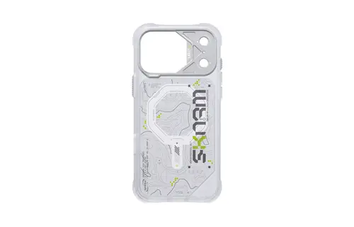 Skinarma Snap and Charge Sonar MagSafe Case for iPhone 18 Pro / 17 Pro - White