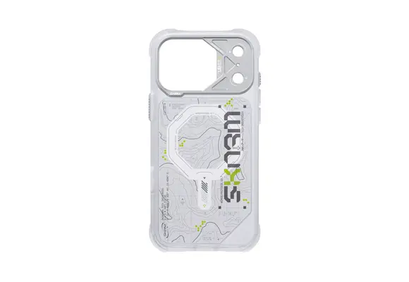 Skinarma Snap and Charge Sonar MagSafe Case for iPhone 18 Pro / 17 Pro - White