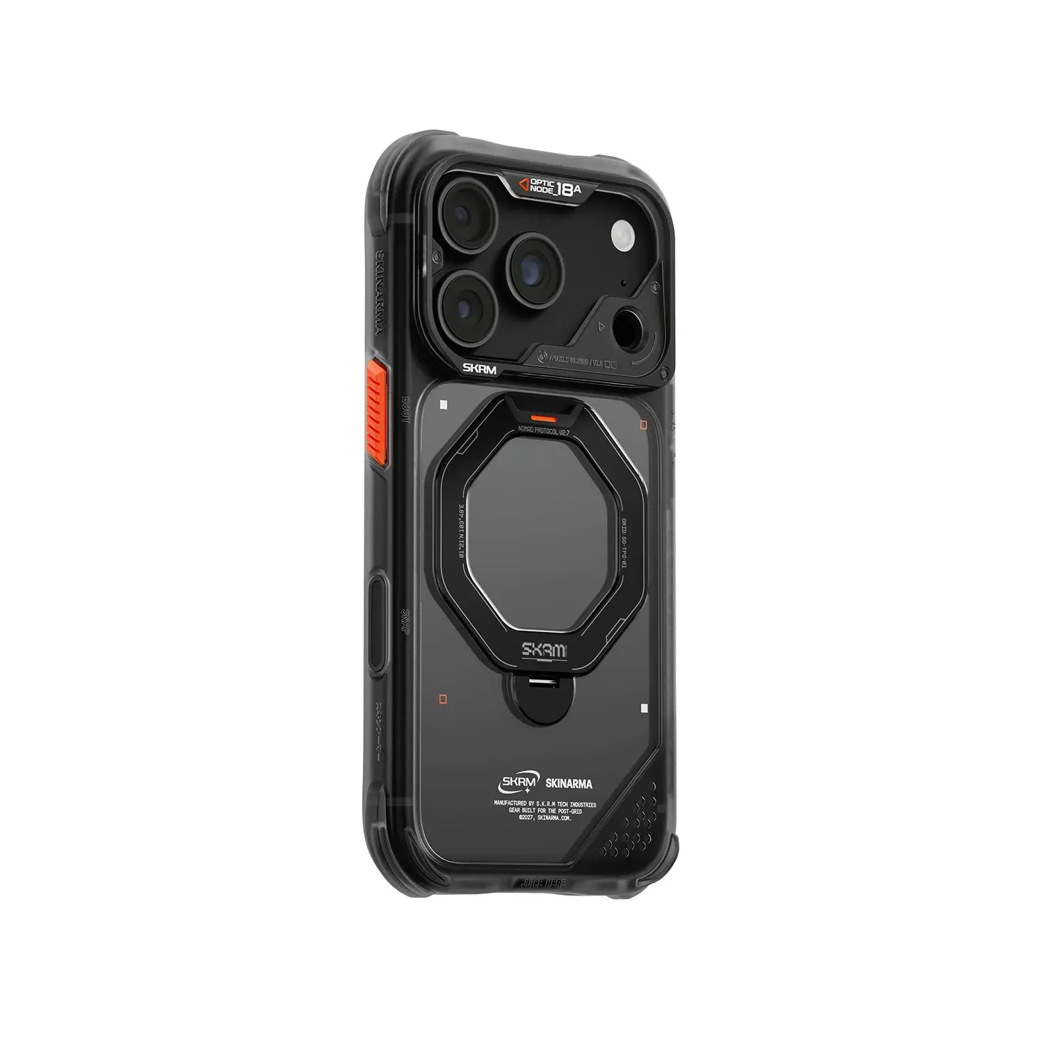 Skinarma Switch and Shield Saturn MagSafe Case for iPhone 18 Pro Max / 17 Pro Max - Black