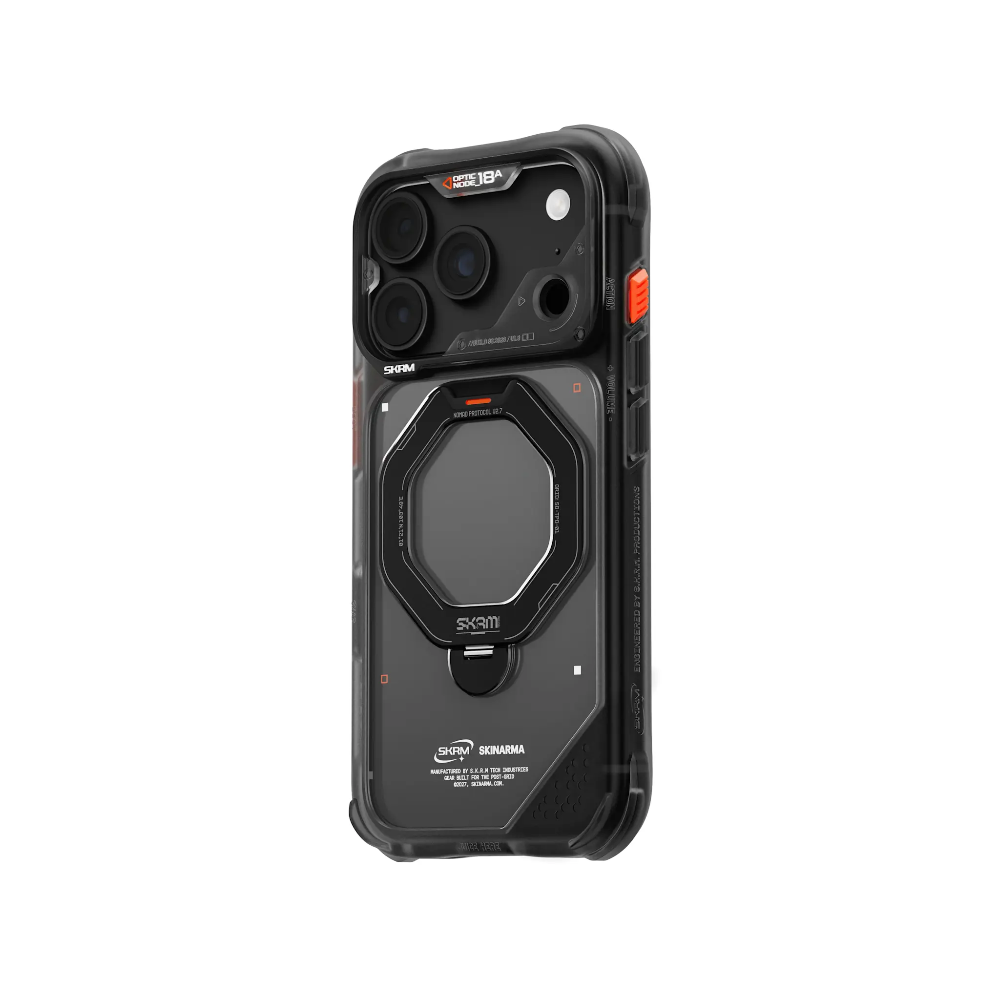 Skinarma Switch and Shield Saturn MagSafe Case for iPhone 18 Pro Max / 17 Pro Max - Black