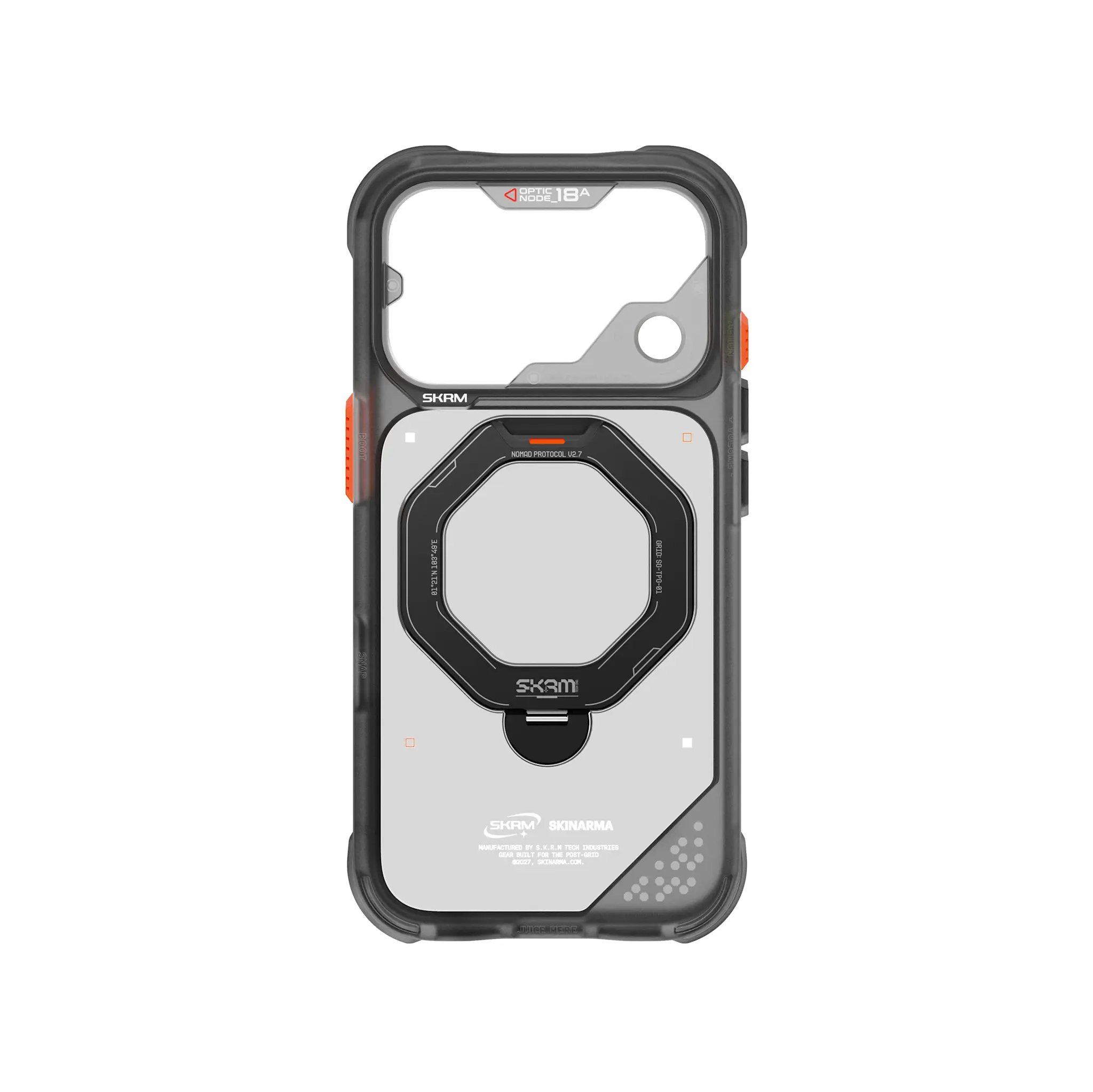 Skinarma Switch and Shield Saturn MagSafe Case for iPhone 18 Pro Max / 17 Pro Max - Black