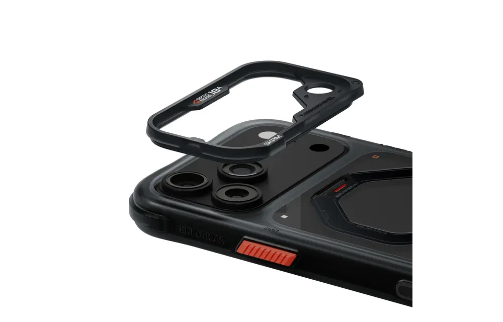 Skinarma Switch and Shield Saturn MagSafe Case for iPhone 18 Pro Max / 17 Pro Max - Black
