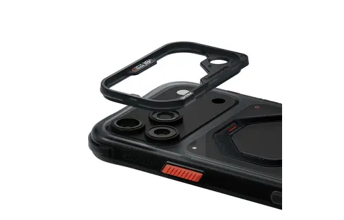 Skinarma Switch and Shield Saturn MagSafe Case for iPhone 18 Pro Max / 17 Pro Max - Black