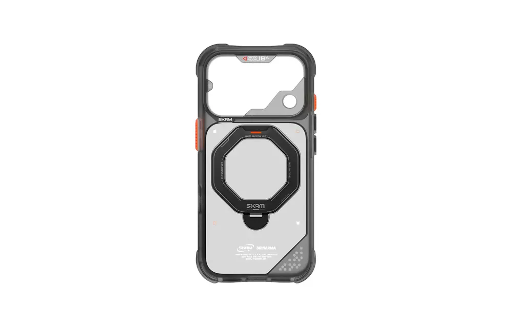 Skinarma Switch and Shield Saturn MagSafe Case for iPhone 18 Pro / 17 Pro - Black