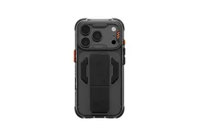 Skinarma Snap and Charge Helio CE MagSafe GripStand Case for iPhone 18 Pro / 17 Pro - Gray