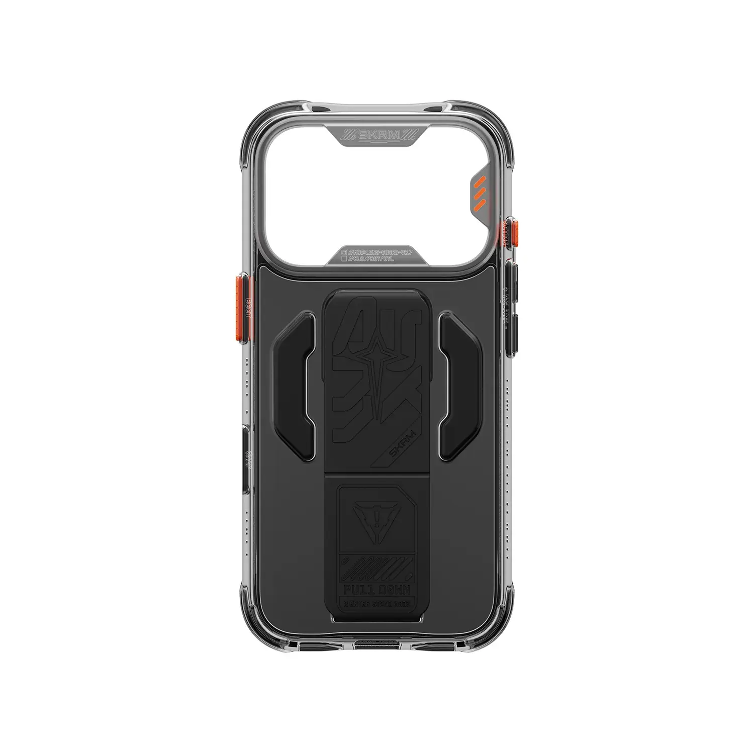 Skinarma Snap and Charge Helio CE MagSafe GripStand Case for iPhone 18 Pro / 17 Pro - Gray