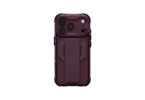 Skinarma Snap and Charge Helio CE MagSafe GripStand Case for iPhone 18 Pro Max / 17 Pro Max - Burgundy