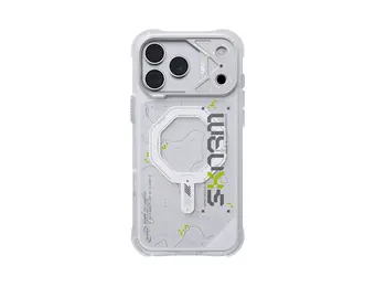 Skinarma Snap and Charge Sonar MagSafe Case for iPhone 18 Pro Max / 17 Pro Max - White