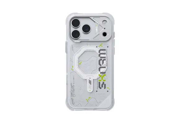 Skinarma Snap and Charge Sonar MagSafe Case for iPhone 18 Pro Max / 17 Pro Max - White