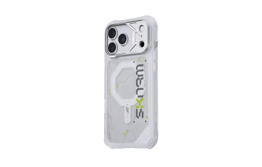 Skinarma Snap and Charge Sonar MagSafe Case for iPhone 18 Pro Max / 17 Pro Max - White