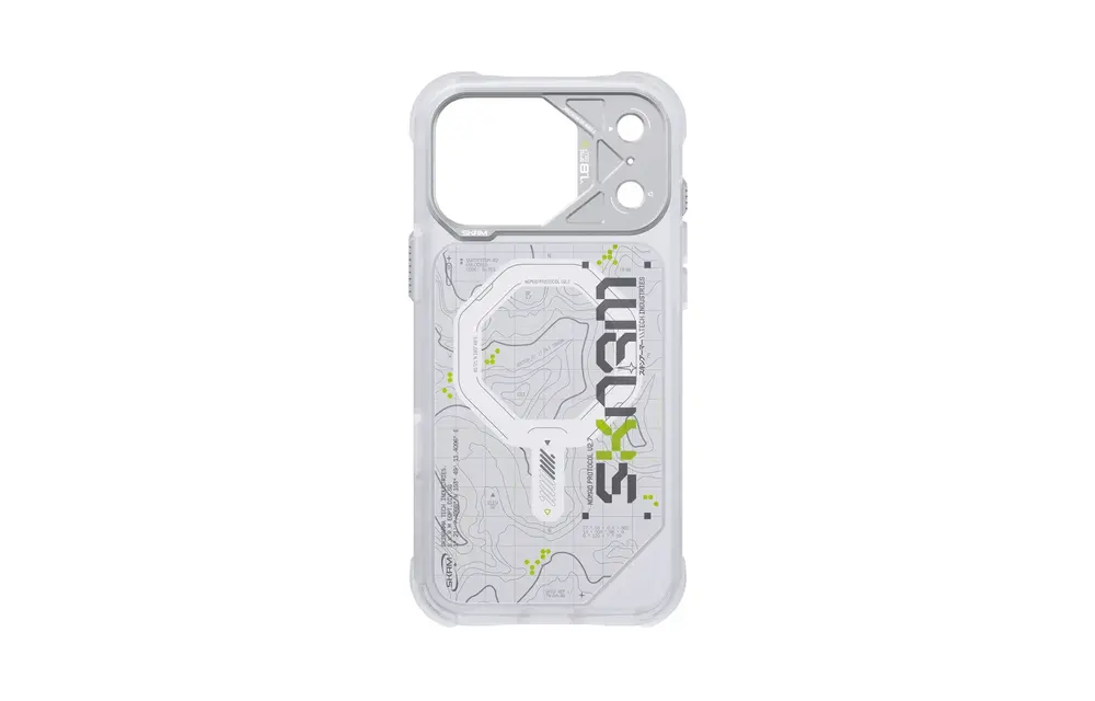 Skinarma Snap and Charge Sonar MagSafe Case for iPhone 18 Pro Max / 17 Pro Max - White