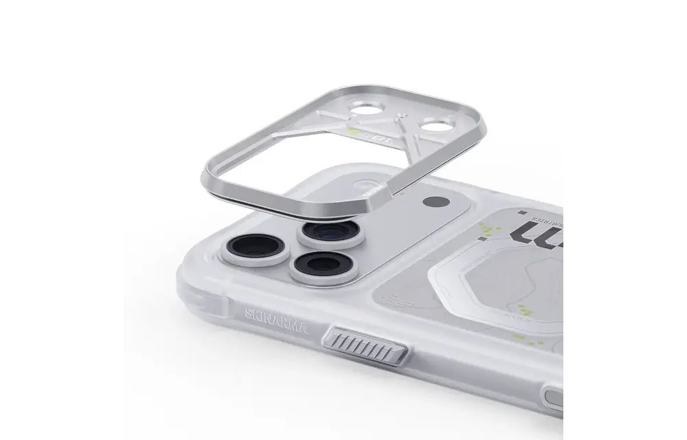 Skinarma Snap and Charge Sonar MagSafe Case for iPhone 18 Pro Max / 17 Pro Max - White