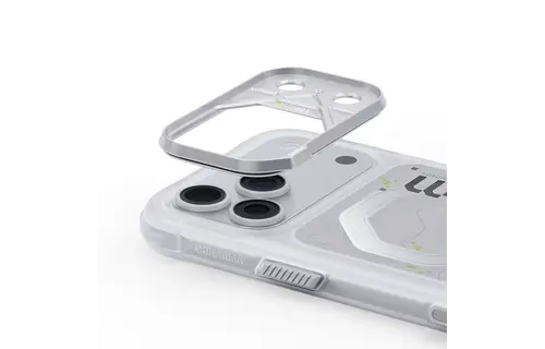 Skinarma Snap and Charge Sonar MagSafe Case for iPhone 18 Pro Max / 17 Pro Max - White