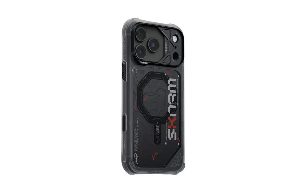 Skinarma Snap and Charge Sonar MagSafe Case for iPhone 18 Pro / 17 Pro - Black