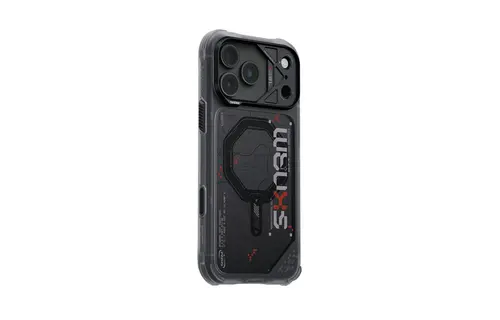 Skinarma Snap and Charge Sonar MagSafe Case for iPhone 18 Pro / 17 Pro - Black