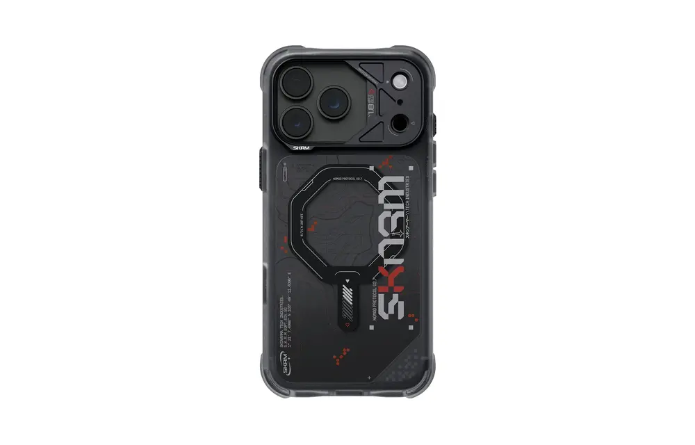 Skinarma Snap and Charge Sonar MagSafe Case for iPhone 18 Pro / 17 Pro - Black
