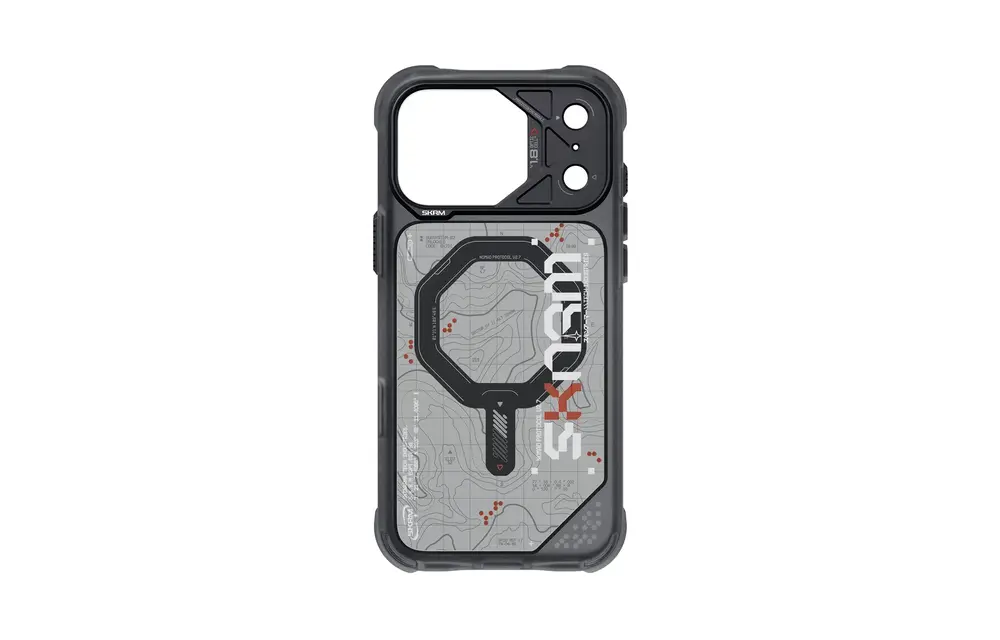 Skinarma Snap and Charge Sonar MagSafe Case for iPhone 18 Pro / 17 Pro - Black