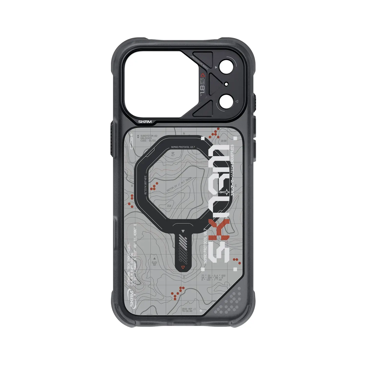Skinarma Snap and Charge Sonar MagSafe Case for iPhone 18 Pro / 17 Pro - Black