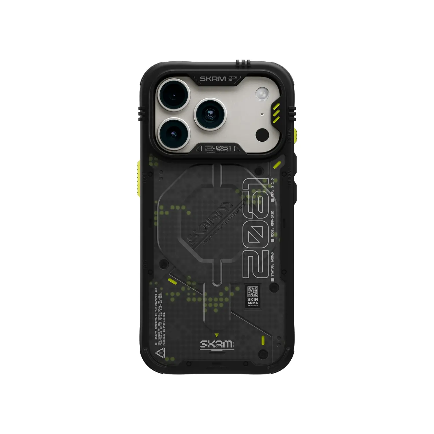 Skinarma Switch and Sling Vigor XE MagSafe Case for iPhone 18 Pro / 17 Pro - Gray