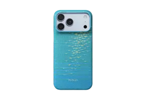 Pitaka Ultra Slim PitaTap Edge MagSafe Case for iPhone 18 Pro Max / 17 Pro Max - Lucid Blue